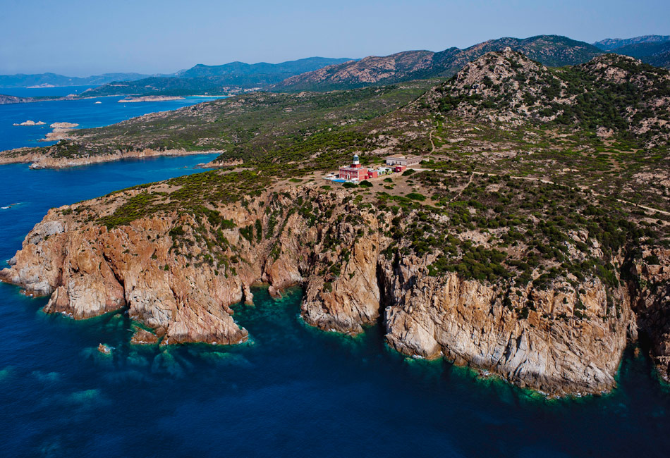 Faro Capo-Spartivento - Visuale della costa